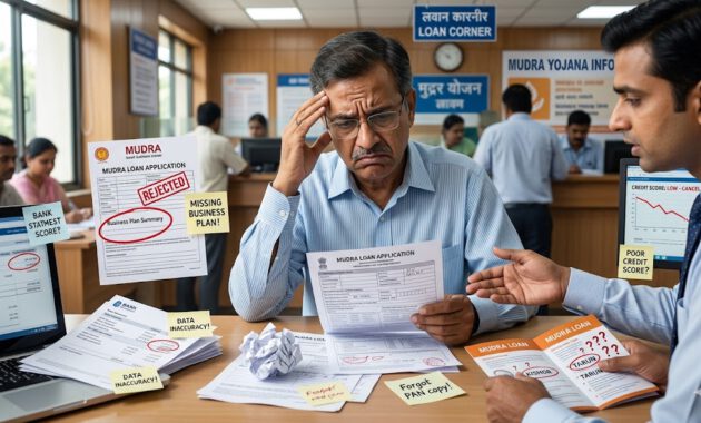 Avoid Common mistakes before apply a mudra loan